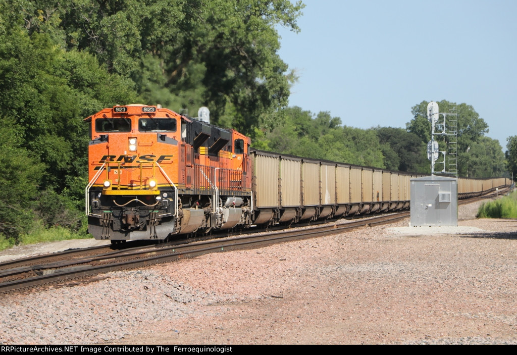 BNSF C Train 9123 East